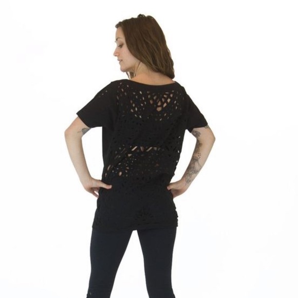 Laser cut tee by Maddie Moon - Picture 5 of 5